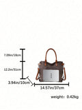 Borsa a tracolla casual e versatile con grande capacità