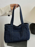 Borsa a spalla blu di alta qualità