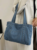 Borsa a spalla blu di alta qualità