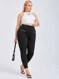 Leggings con zip